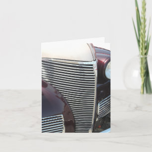 Classic Street Rod Birthday Card for Guys