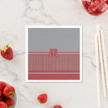 Classic Stripe Monogram