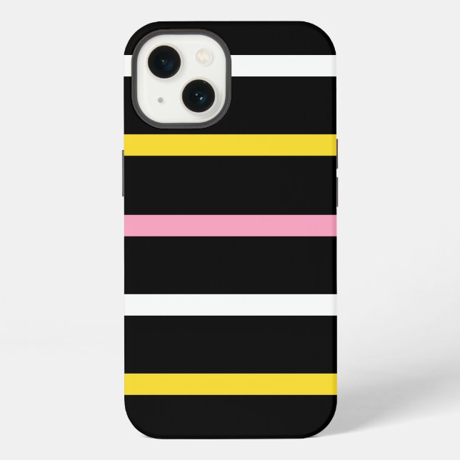 Classic Stripes iPhone Case (Back)