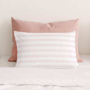 Classic Stripes Pastel Pink Pillowcase