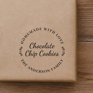 Classic Style Personalised Baking Gift Self-inking Stamp