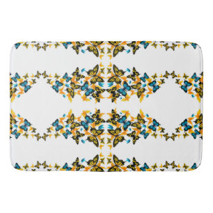 Classic Styles Butterflies Bath Mat