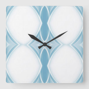 Classic Styles Colours Square Wall Clock