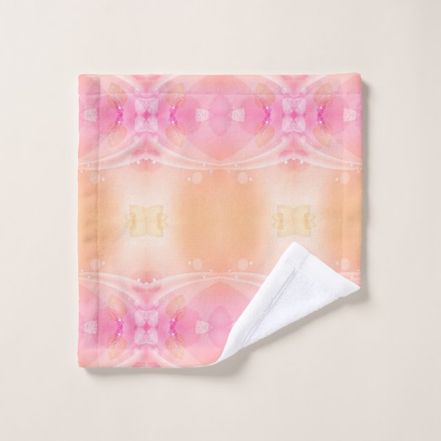 Classic Styles Flowers  Bath Towel Set (Wash Cloth)