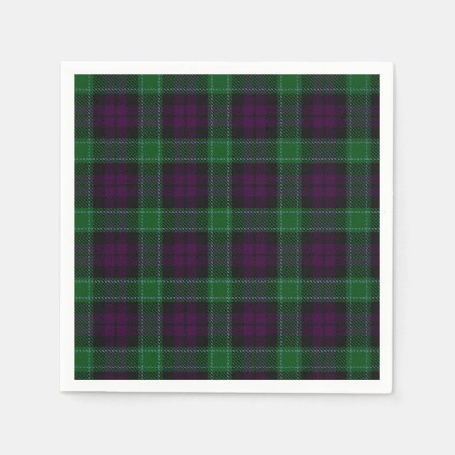 Classic Styles Plaid  Napkin (Front)