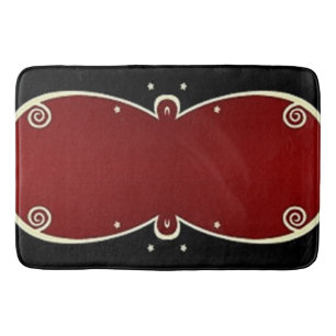 Classic Styles Scrollwork Bath Mat