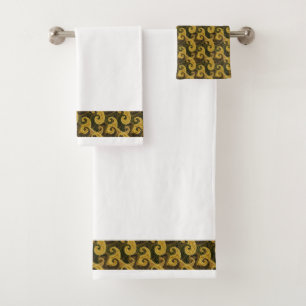 Classic Styles Scrollwork Bath Towel Set