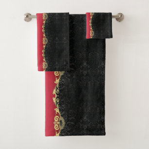 Classic Styles Scrollwork Bath Towel Set