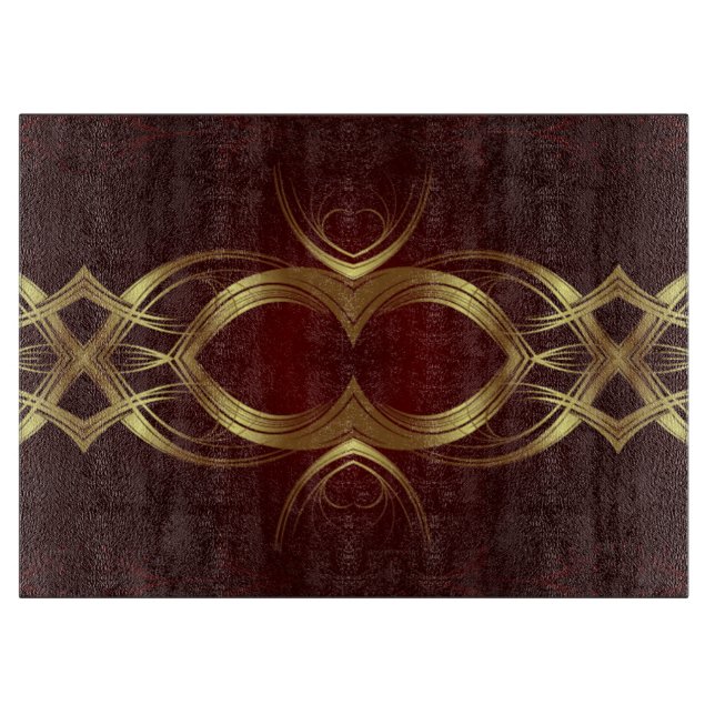 Classic Styles Scrollwork  Cutting Board (Front)