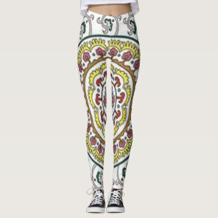 Classic Styles Scrollwork Leggings