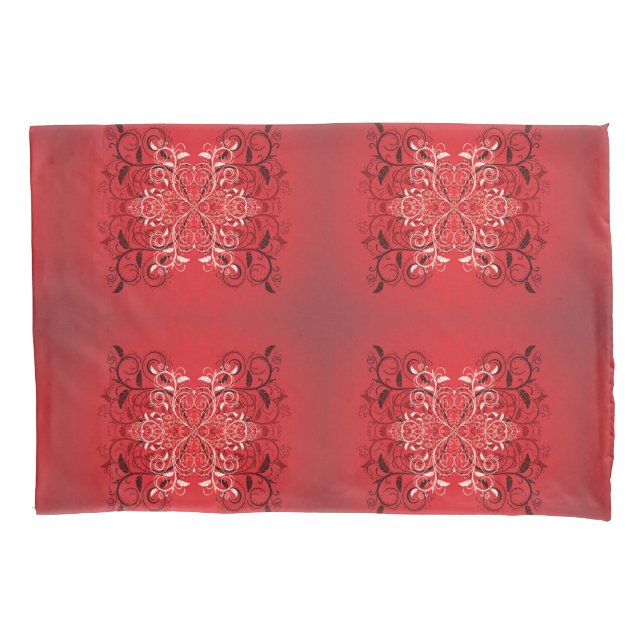 Classic Styles Scrollwork  Pillowcase (Front-Left)