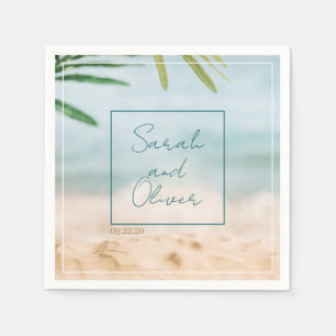 Classic summer Wedding Napkin