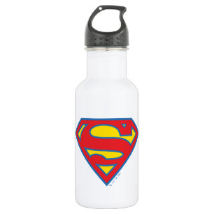 Classic Supergirl Logo with Blue Outline 532 Ml Water Bottle
