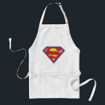 Classic Supergirl Logo with Blue Outline Standard Apron<br><div class="desc">Supergirl | Check out this classic Supergirl S-Shield in red and yellow,  outlined in blue!</div>