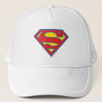 Classic Supergirl Logo with Blue Outline