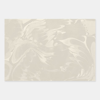 Classic Swirl Marble Pattern Wrapping Paper Sheet