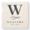 Classic Swirl Simple Monogram Family