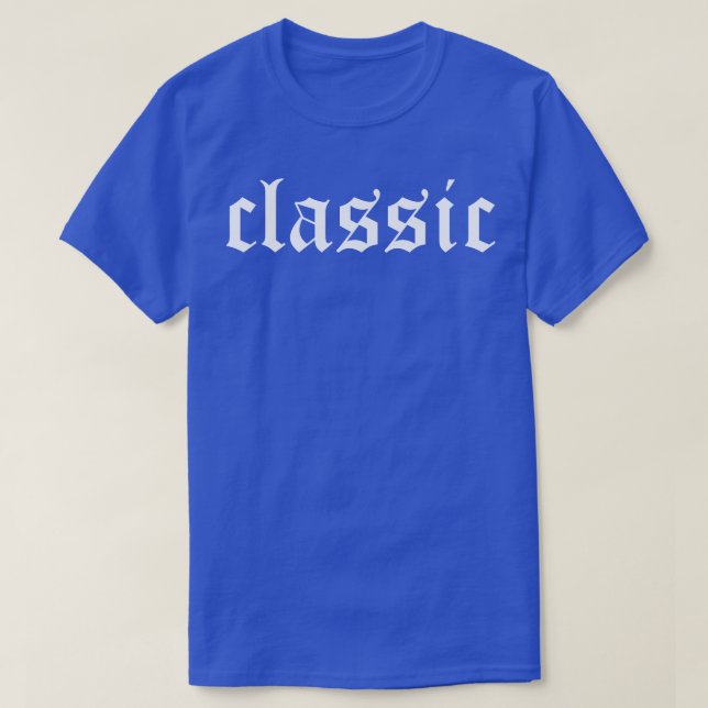 classic T-Shirt (Design Front)