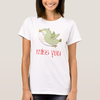 Classic T-shirt with cute Bird Design