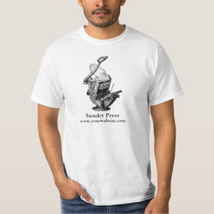 Classic T-shirt with Golding press