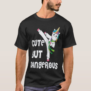 Classic Taekwondo Unicorn  Cute But Dangerous Kara T-Shirt