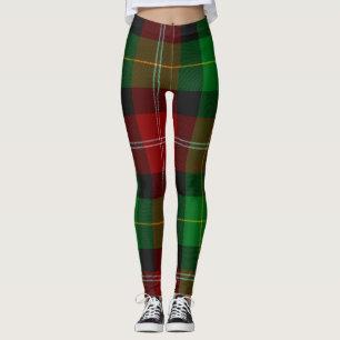 Classic tartan design leggings