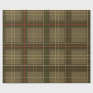 Classic Tartan in Tobacco Wrapping Paper