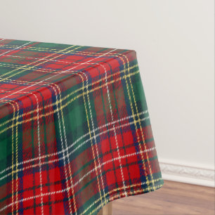 Classic Tartan Plaid Christmas Tablecloth