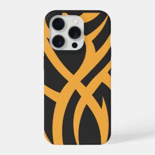 Classic Tattoo Inspired Line Art Design iPhone 15 Pro Case