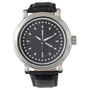 Classic Teal Men's Leather Watch