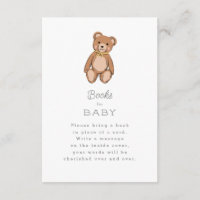 Classic Teddy Bear Yellow Baby Shower