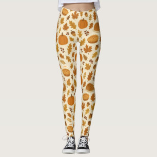 Classic Thanksgiving patterned Leggings