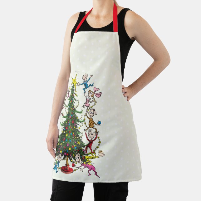 Classic The Grinch | Christmas Tree Apron (Insitu)