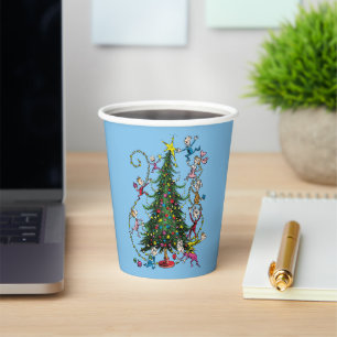 Classic The Grinch   Christmas Tree Paper Cups