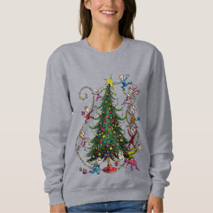 Classic The Grinch   Christmas Tree Sweatshirt