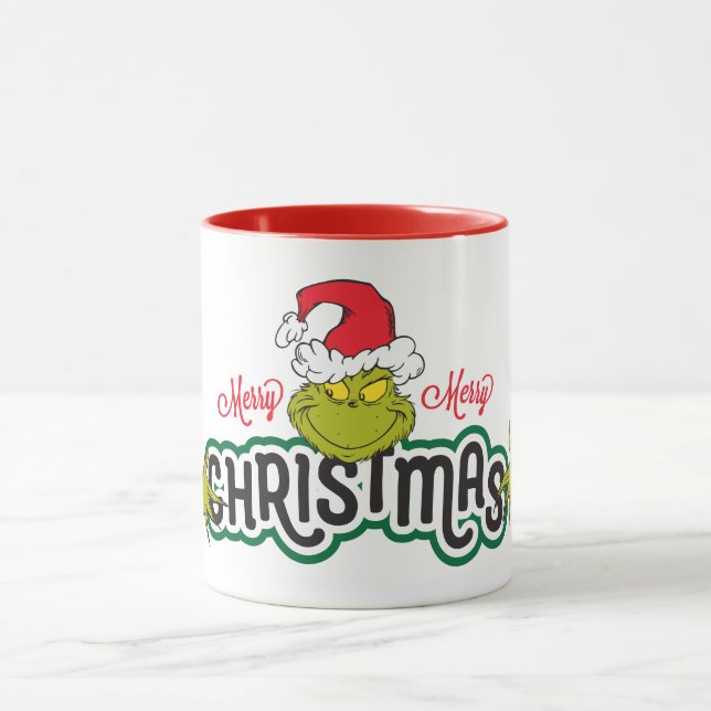 Classic The Grinch | Merry Merry Christmas Mug (Center)
