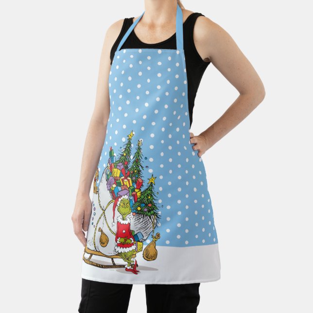 Classic The Grinch | The Grinch & Max Runaway Slei Apron (Insitu)
