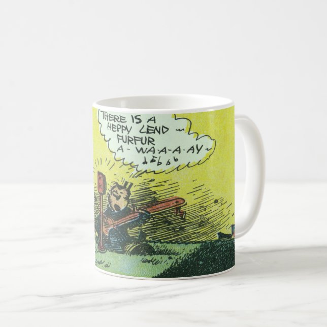 Classic "There Is a Heppy Land" Mug  (Front Right)