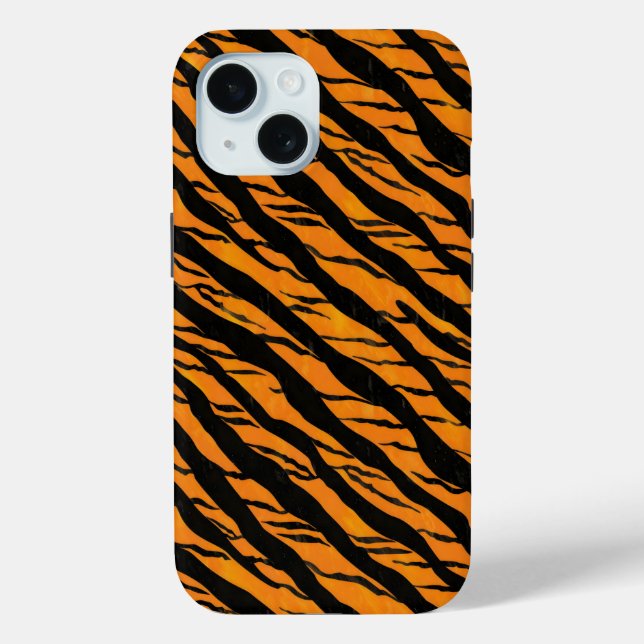 Classic Tiger Stripes Pattern Case-Mate iPhone Case (Back)
