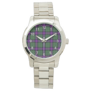 Classic Timeless Clan Armstrong Modern Plaid Tarta Watch
