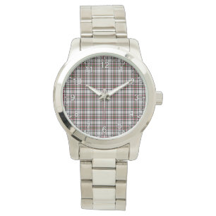 Classic Timeless Clan Borthwick Tartan Plaid Gift  Watch