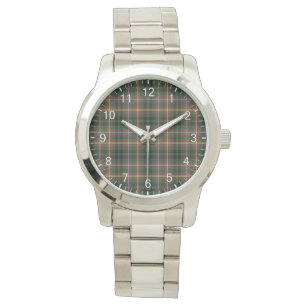 Classic Timeless Clan Buchanan Hunting Tartan Watch