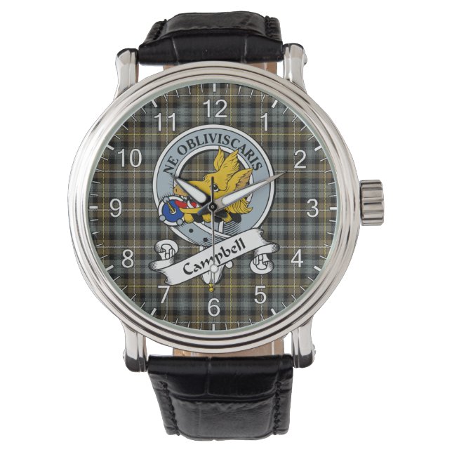 Classic Timeless Clan Campbell Argyll Weathered (C Watch (Front)