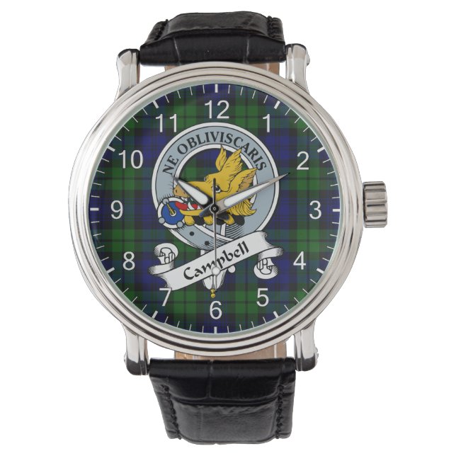 Classic Timeless Clan Campbell (Campbell of Breada Watch (Front)