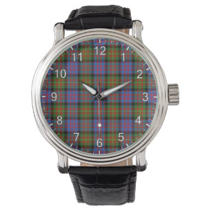 Classic Timeless Clan Carnegie Ancient Tartan Plai Watch