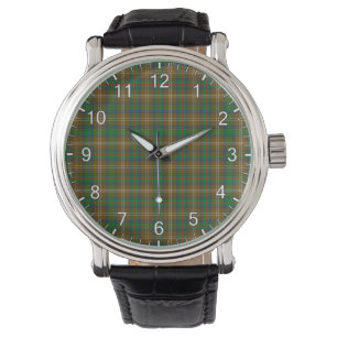 Classic Timeless Clan Chisholm Hunting Tartan Plai Watch