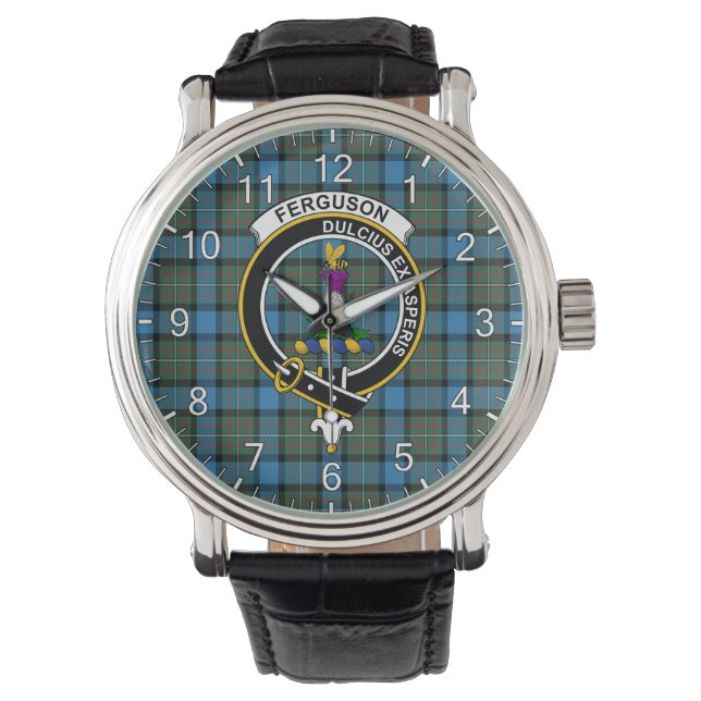 Classic Timeless Clan Ferguson Ancient Badge Watch (Front)