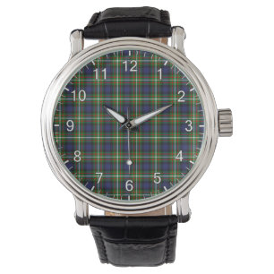 Classic Timeless Clan Ferguson Modern Tartan Plaid Watch