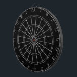 Classic Timeless Traditional Black Solid Colour Dartboard<br><div class="desc">Dartboard dart tossing throwing fun competitive game set and wall hanging art decor printed with Classic Timeless Traditional Black Solid Colour graphic art design illustration and select products collection by TheFabricSeal print on demand shop at Zazzle.com #ZazzleMade https://www.zazzle.com/store/thefabricseal TheFabricSeal©️Original. Black is a colour that is the result of no visible...</div>