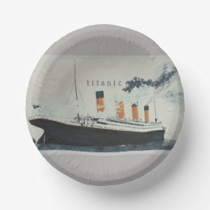 Classic TITANIC Party Paper Bowl Plate